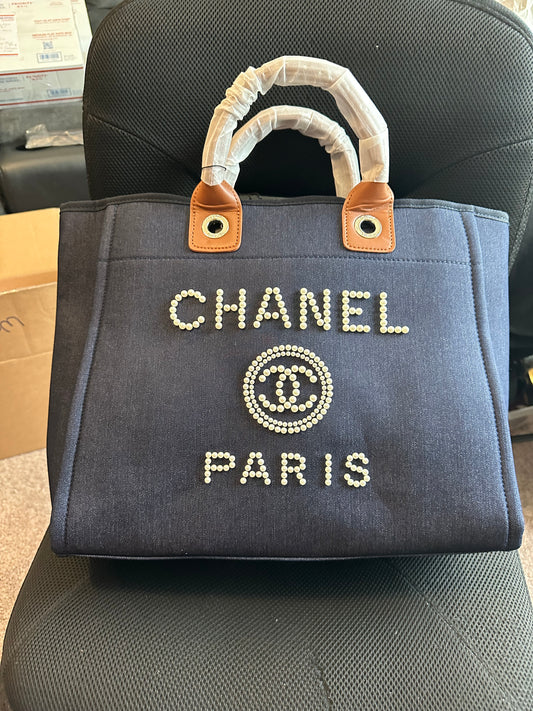 Cc blue luxury bag